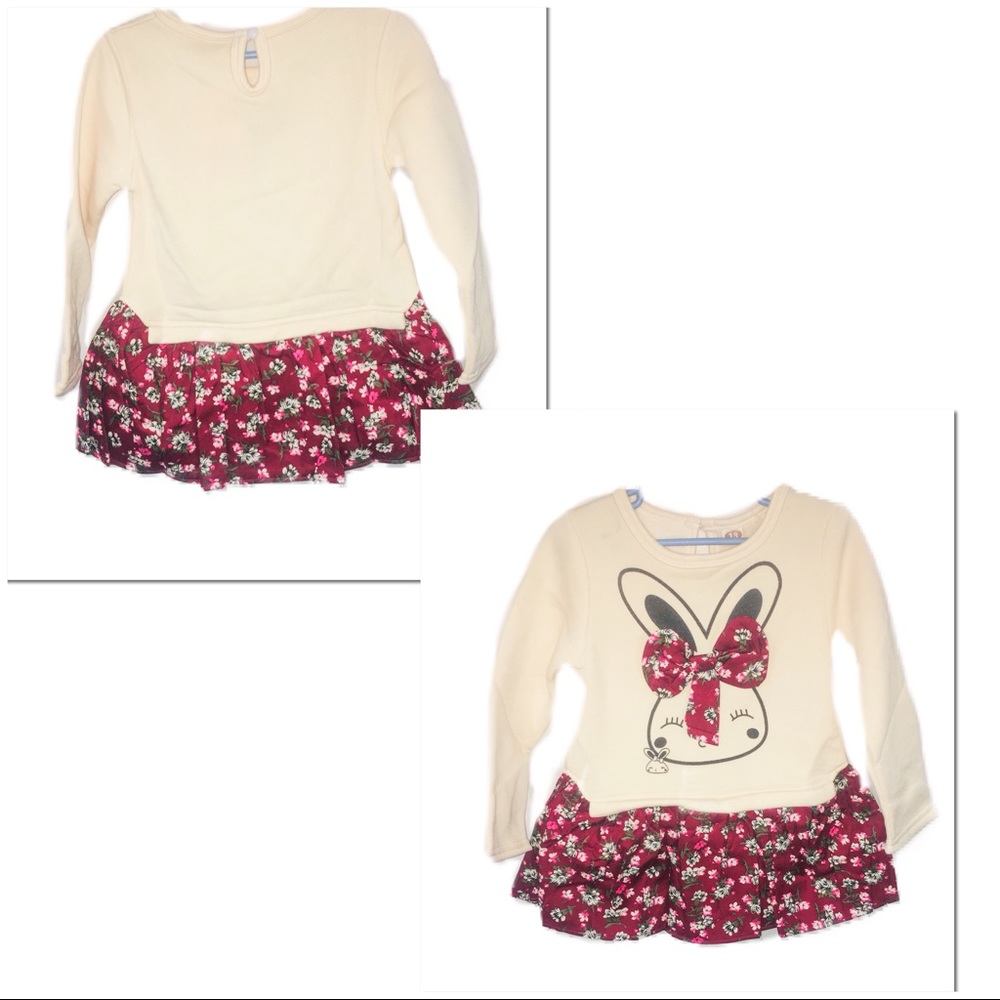 •HP!•LAST 1!•Autumn “Sweatshirt/Skirt Set” Dress• - Picture 2 of 8